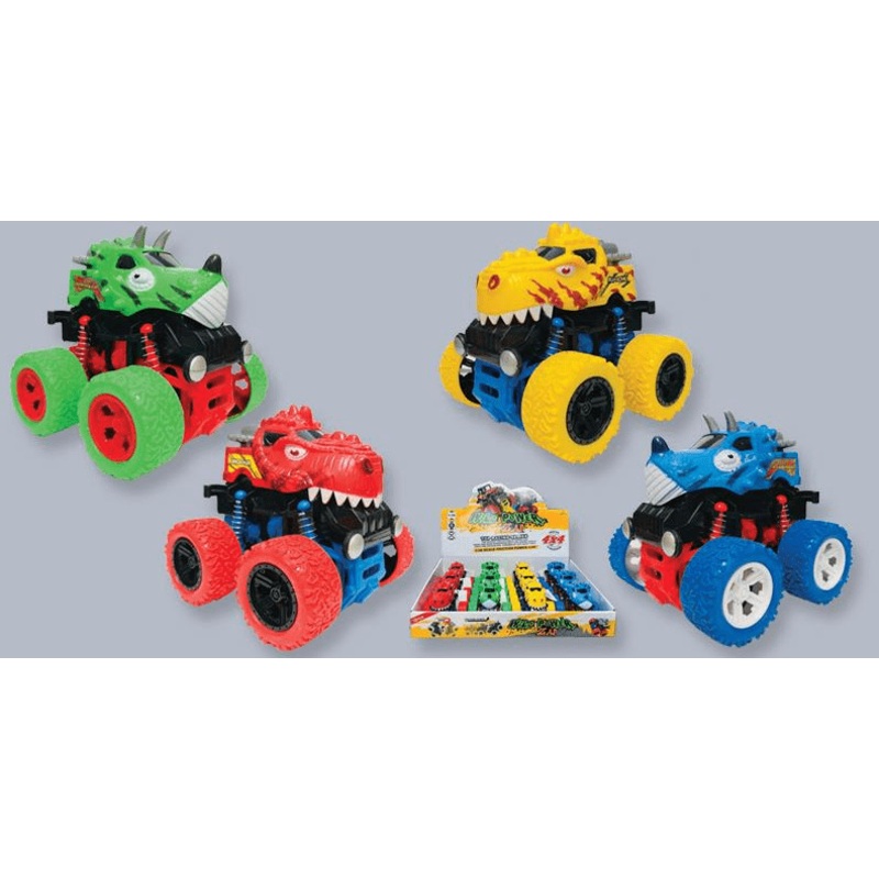 Big Foot Dinosaur Friction Car – Assorted