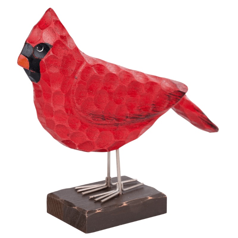 Carved Red Bird