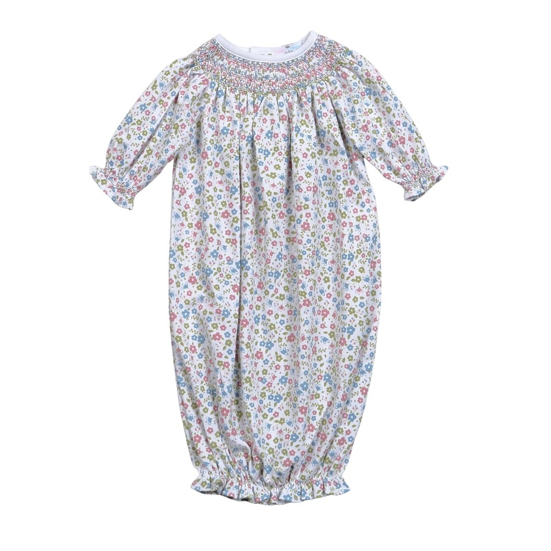 Darlene Pima Hand Smocked Bishop Gown