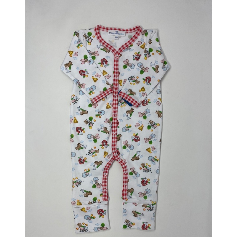 Down on the Farm Printed Playsuit