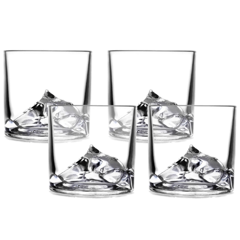 Everest Whiskey Glass Set of 4