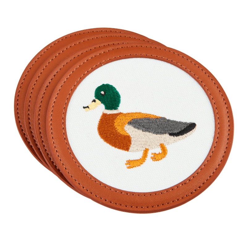 Mallard Emblem Icon Coaster