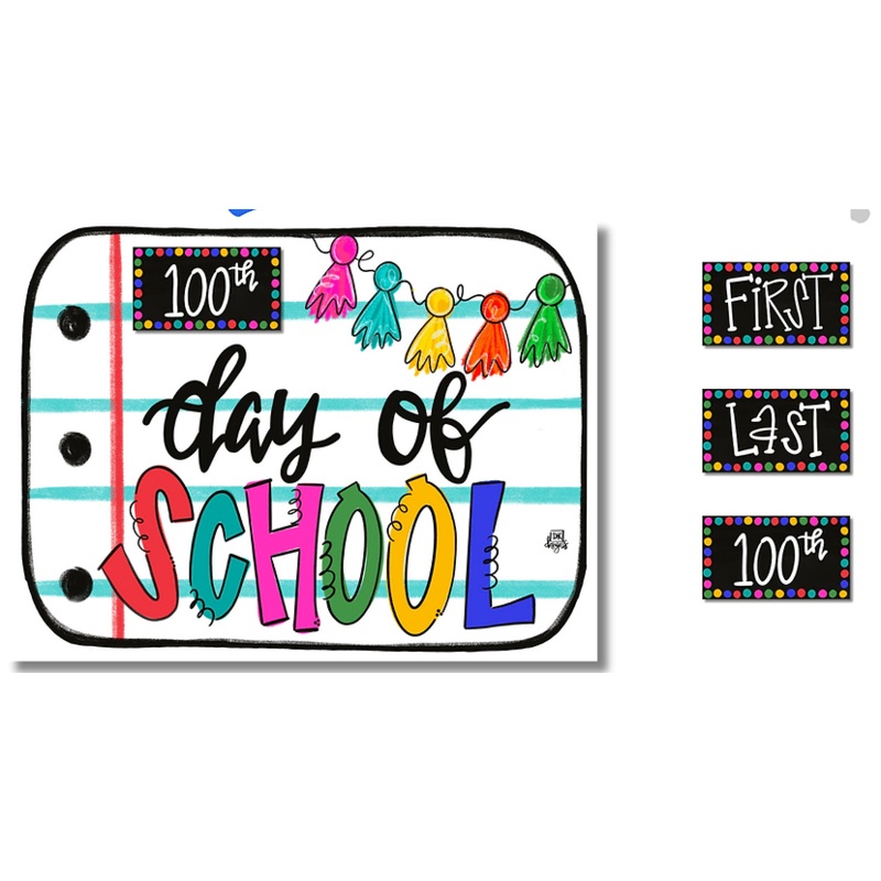 School Sign – Four Piece Set
