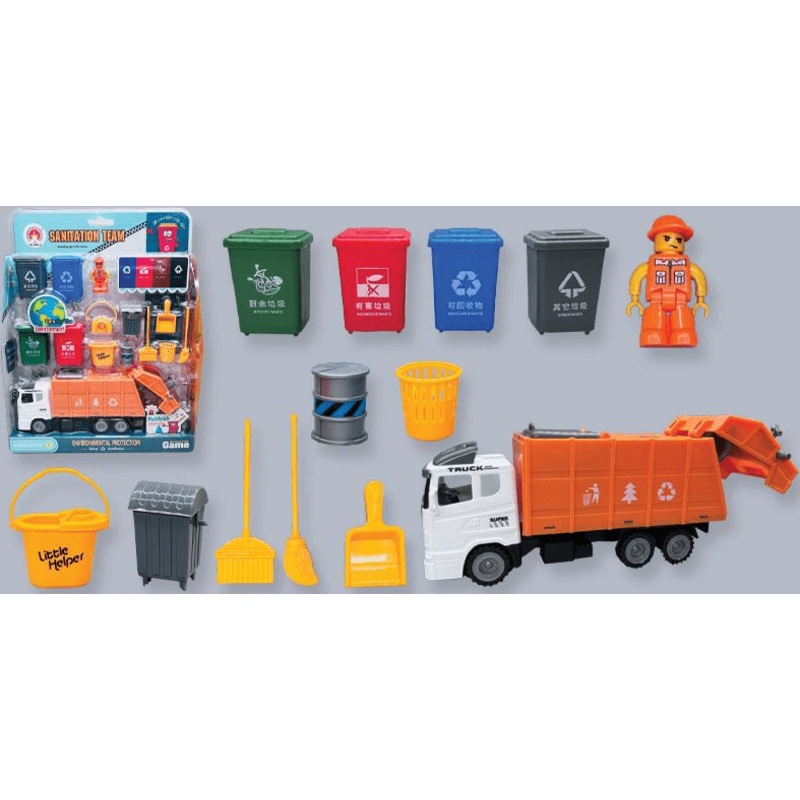 Vehicle Friction Sanitation Team Truck