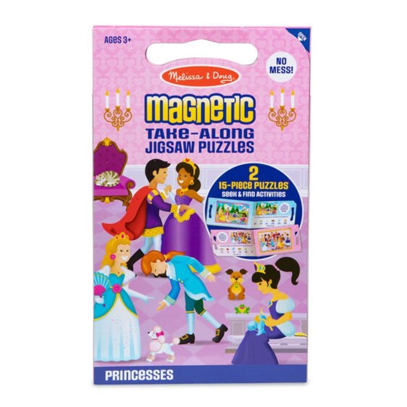 Take Along Magnetic Jigsaw Puzzles – Princesses