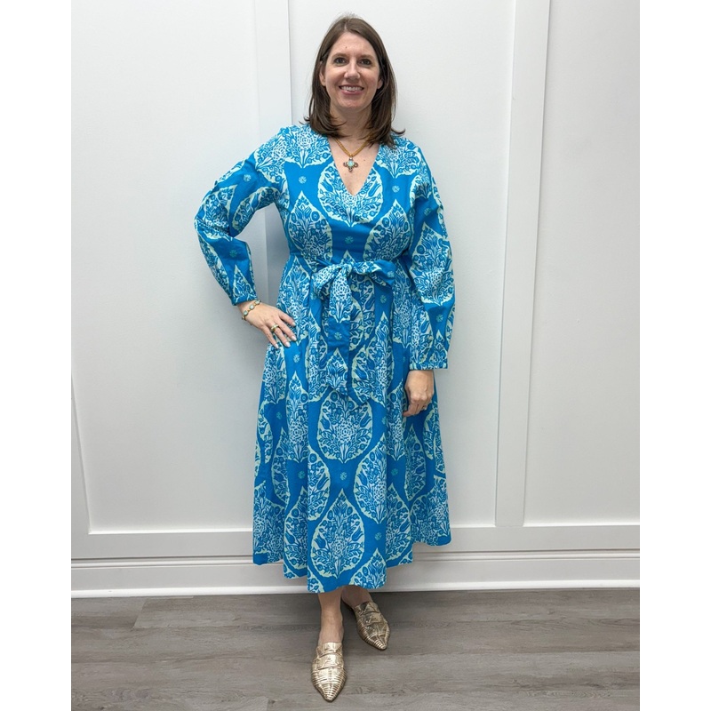 Adler Dress – Botanical Leaf