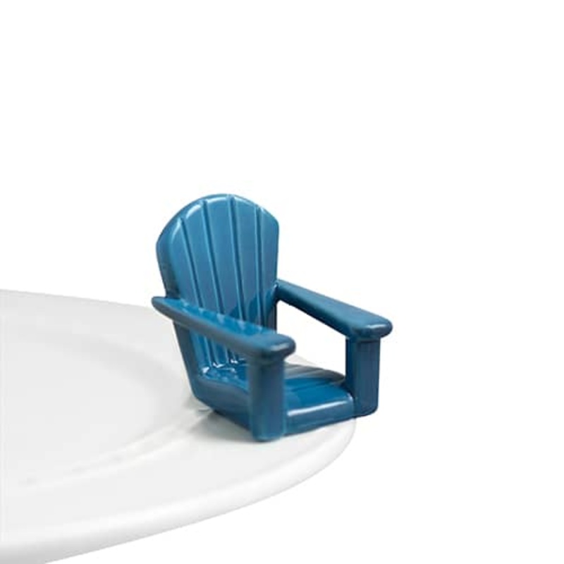 Nora Fleming  Mini- Chillin Blue Chair