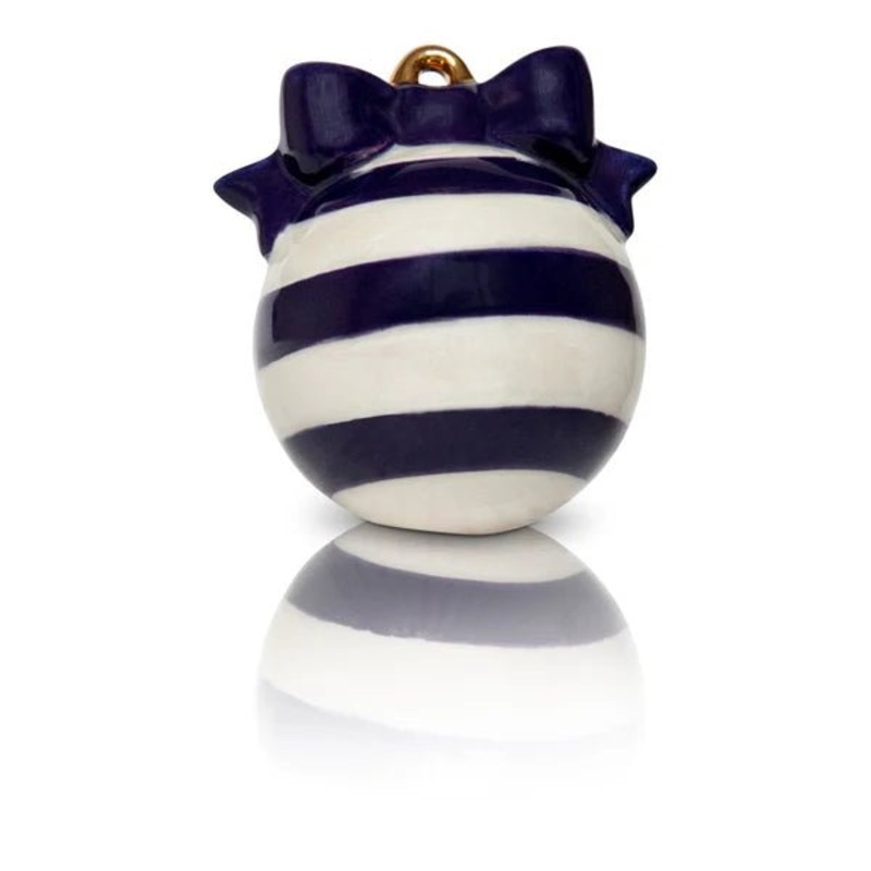 Nora Fleming Mini – Deck the Halls – Navy