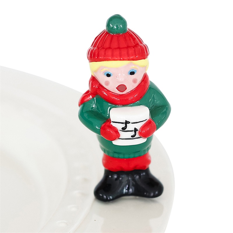 Nora Fleming  Mini – Fa-la-la Caroler
