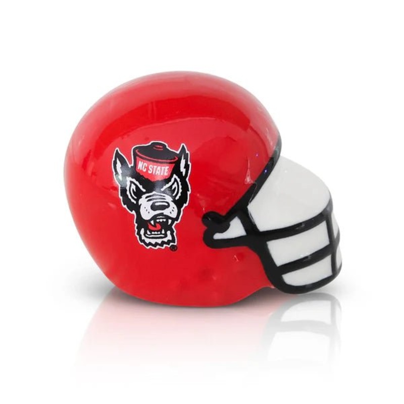 Nora Fleming Mini – NC State Helmet