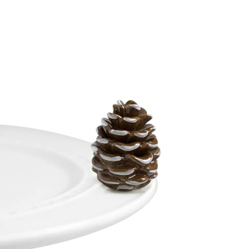 Nora Fleming Mini – Pretty Pinecone