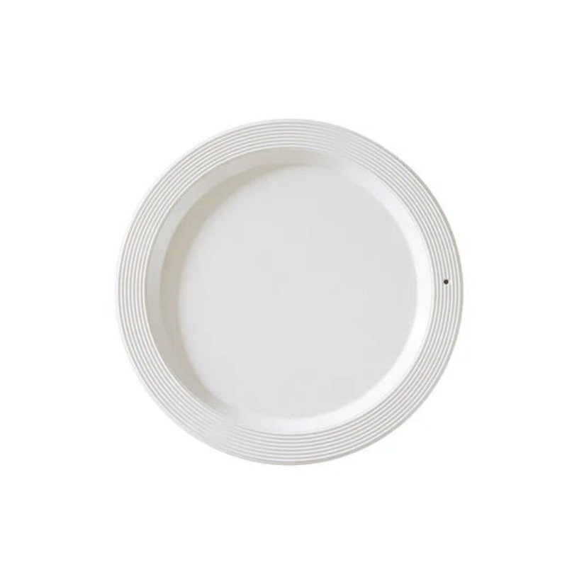 Pinstripes Melamine Round Platter – Pinstripes