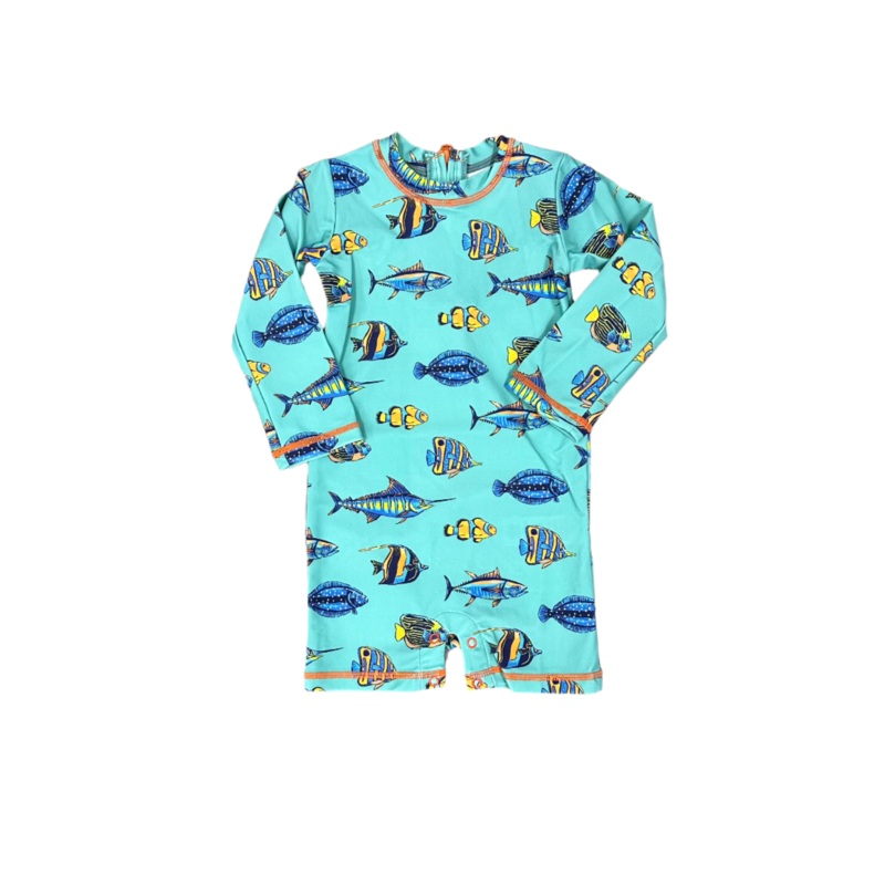 Tropical Fish One Piece Rashguard