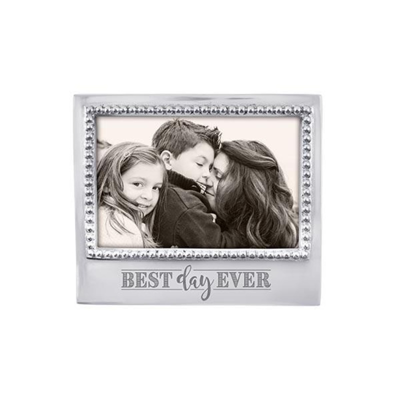 Best Day Ever Beaded 4×6 Statement Frame
