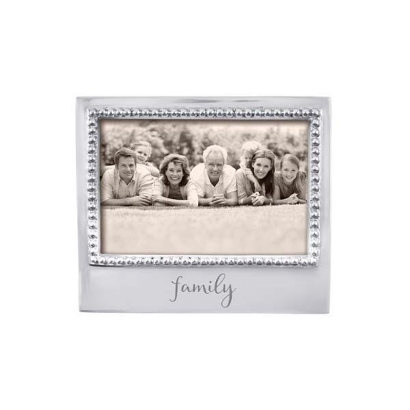 Family Beaded 4×6 Frame