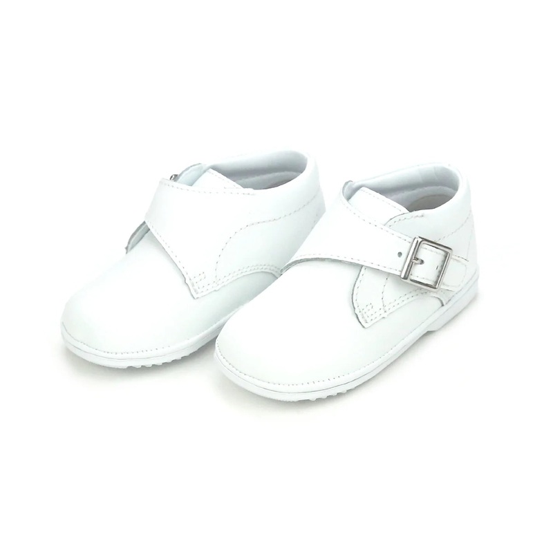 Finch Velcro Bootie – White
