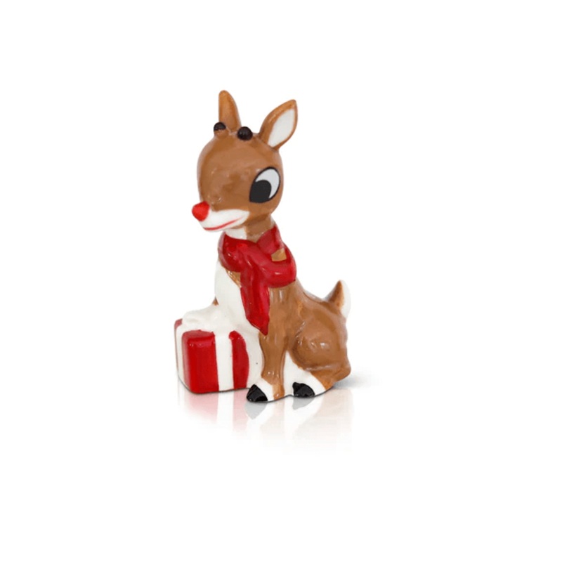 Nora Fleming  Mini – Rudolph, the Red-Nosed Reindeer