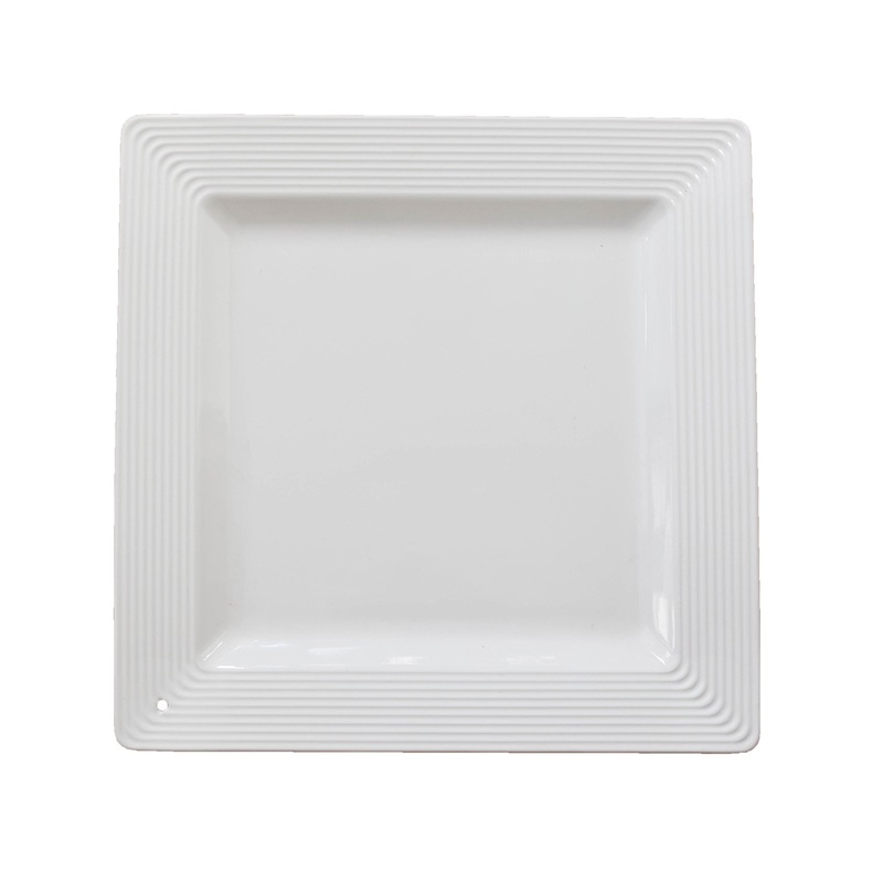 Square Platter – Pinstripes