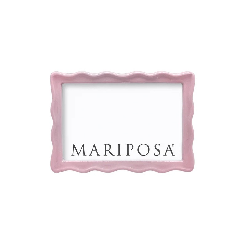 Wavy Pink 4×6 Frame