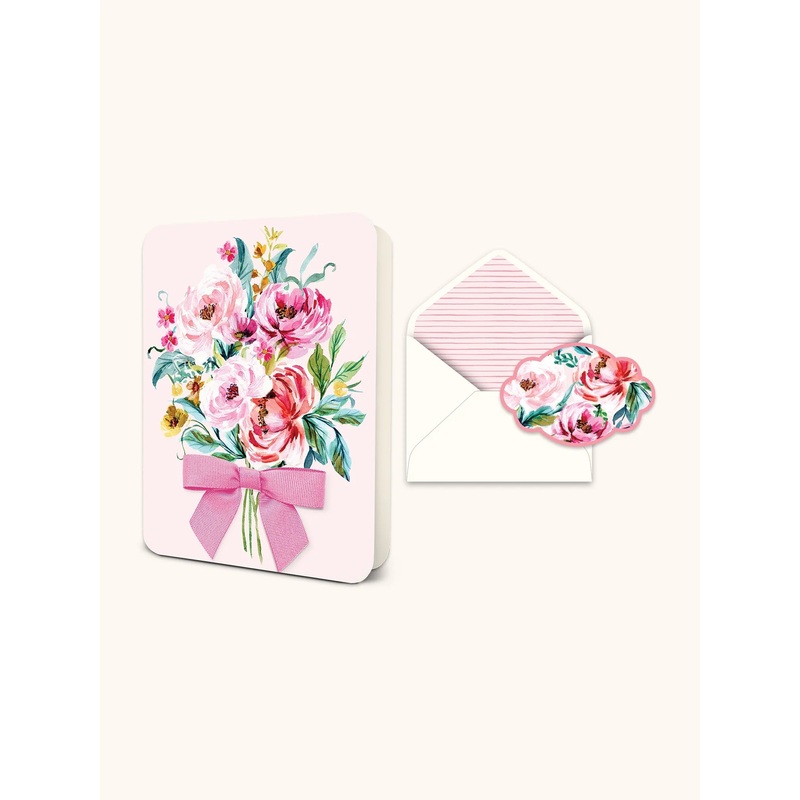 Bella Flora Deluxe Greeting Card