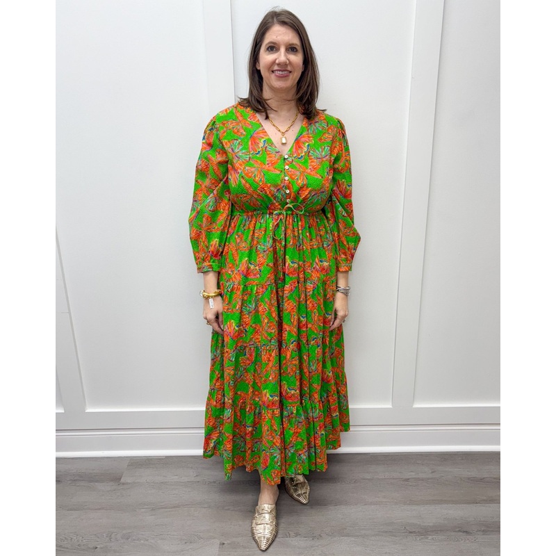 Maria Dobby Maxi Dress – Butterfly