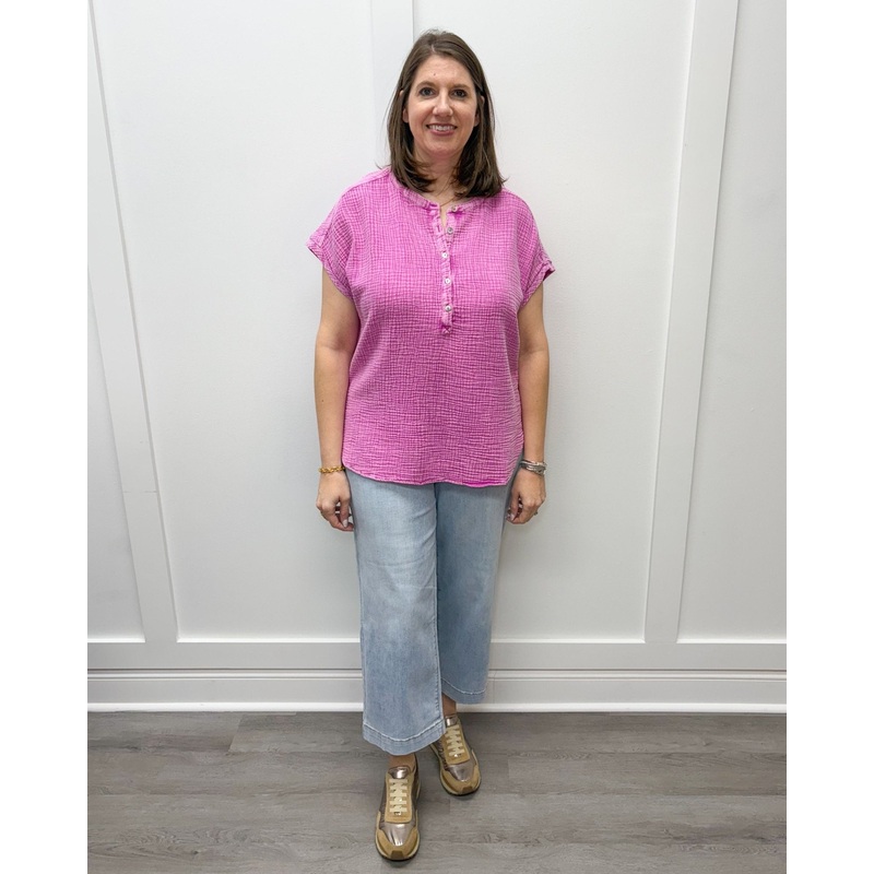 Audrey Pull On Flare Jeans w/ Pockets – Light Surf