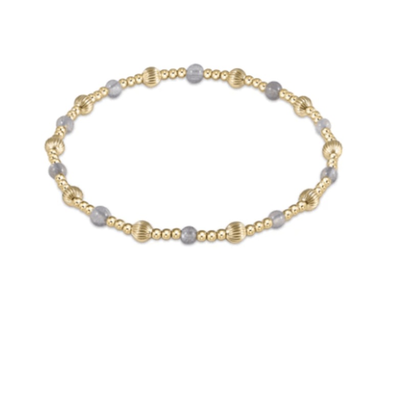 Dignity Sincerity Pattern 4mm Bead Bracelet – Labradorite