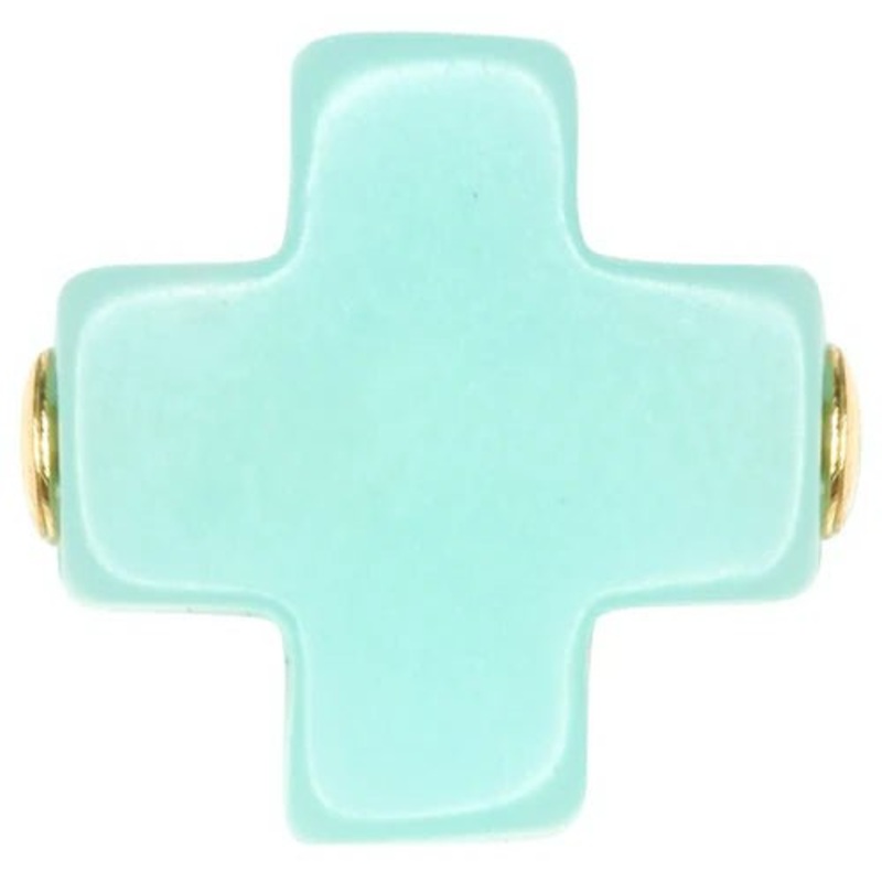 egirl 14 Necklace Gold – Signature Cross Gold Small Mint