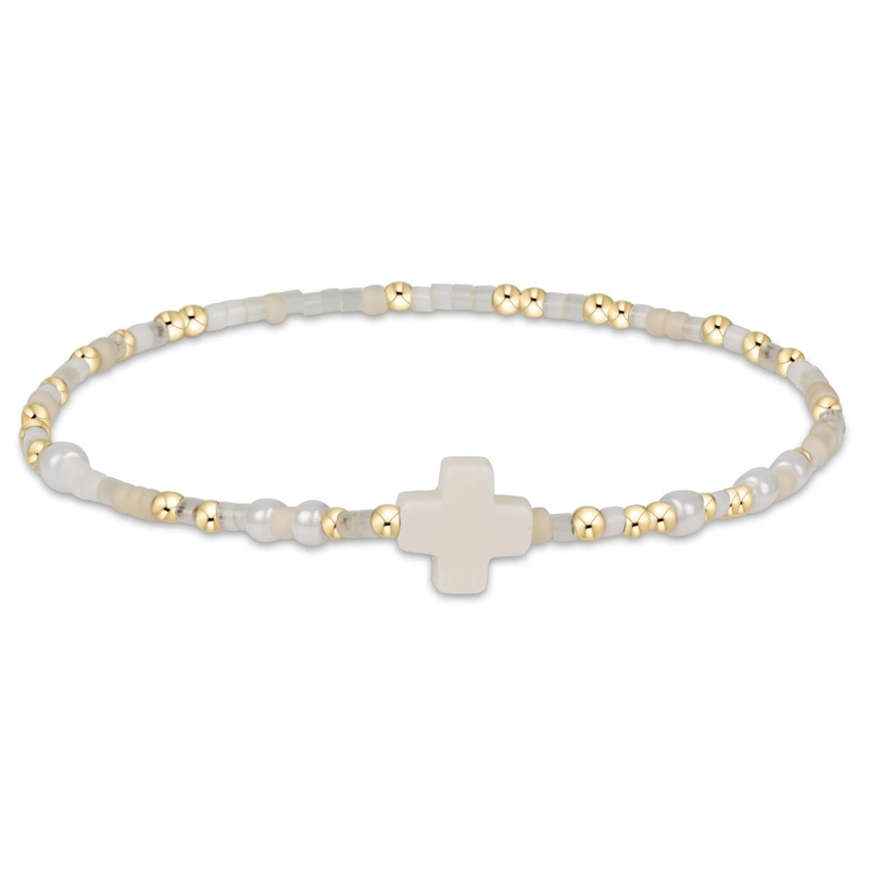 egirl Hope Unwritten Bracelet – Signature Cross – Call Me On My Shellphone