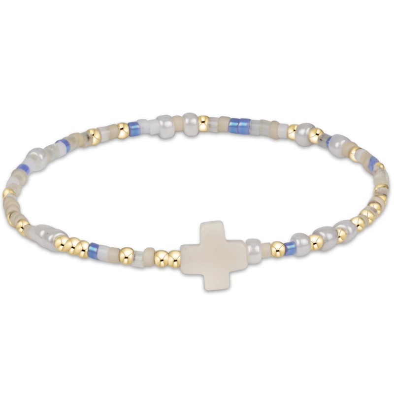egirl Hope Unwritten Bracelet – Signature Cross Skinny Dippin’