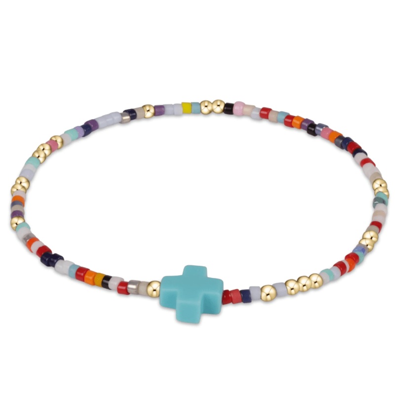 egirl Hope Unwritten Signature Cross Bracelet – Hot Mess