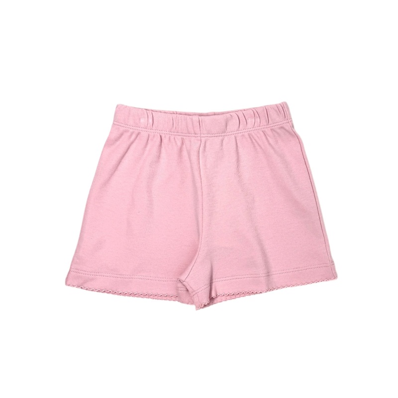 Lt. Pink Picot Trim Shorts