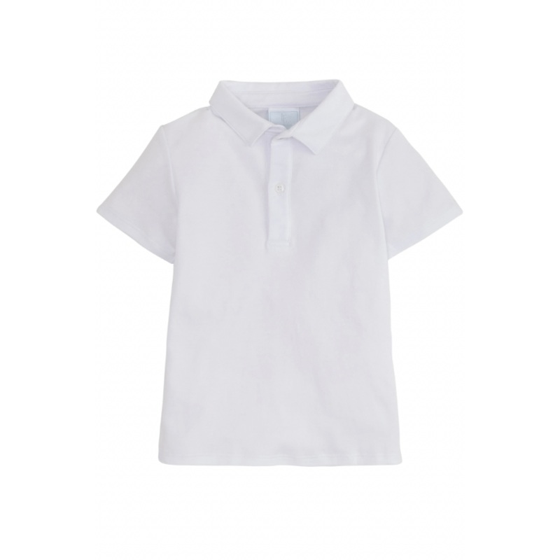 Short Sleeve Polo – White