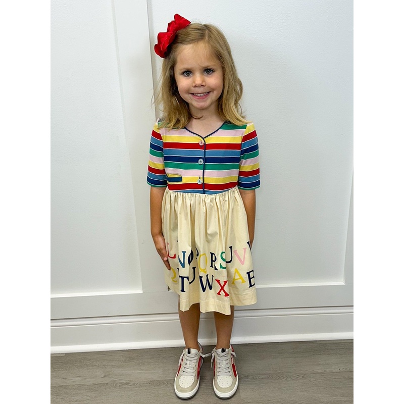 Alphabet Road Dress