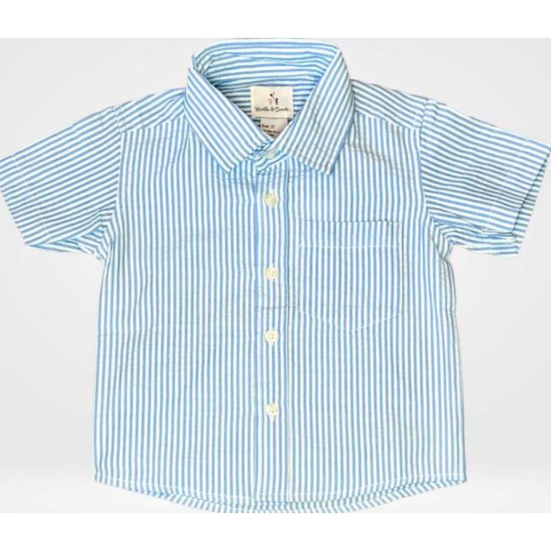 Boys’ Seersucker Button Down