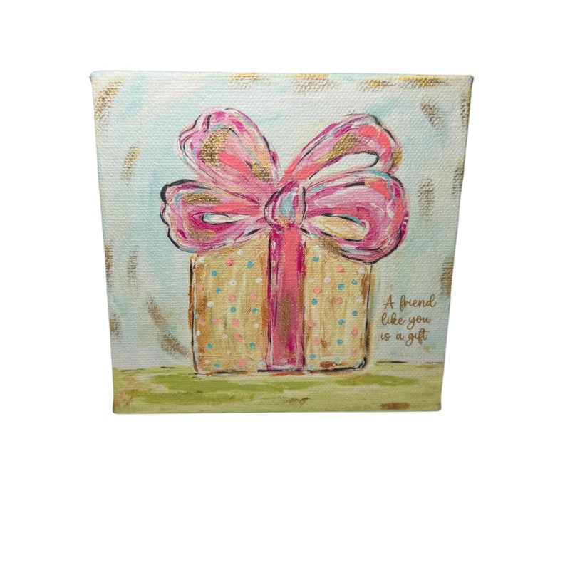 Friend Best Present Canvas