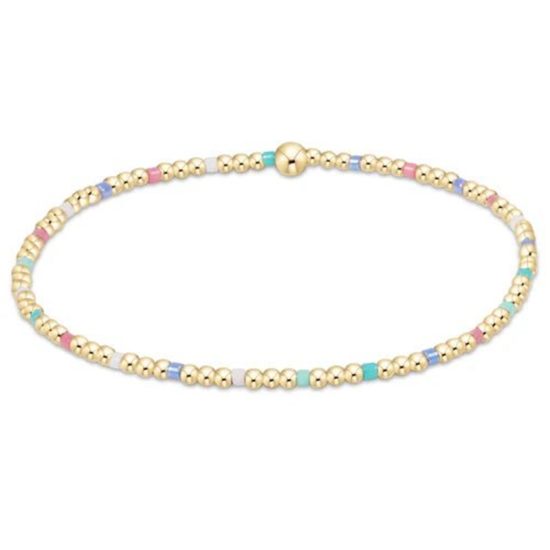 Hope Sincerity Pattern 2mm Bead Bracelet – Hot Mess