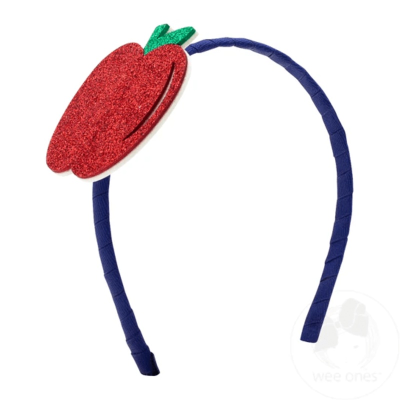 School Themed Headband – Apple