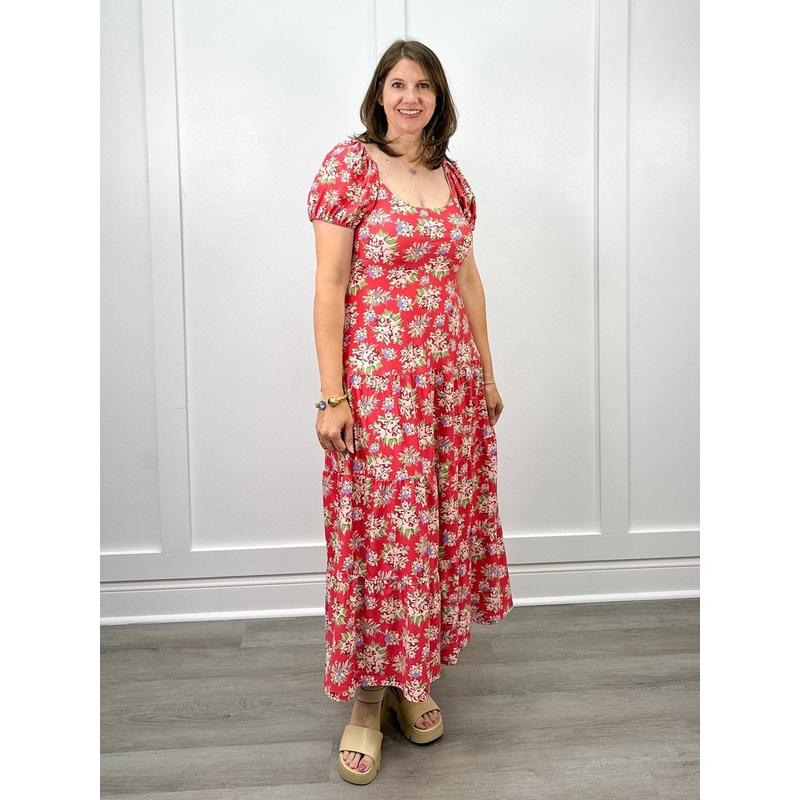 The Heidi Dress – Geranium Pot