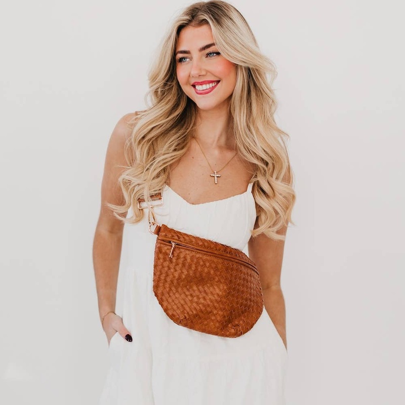 Westlyn Woven Bum Bag : Brown
