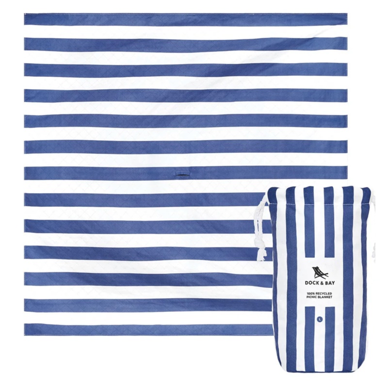 Dock and Bay Large Picnic Blanket