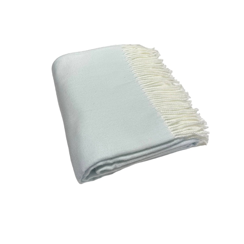 Fringed Herringbone Throws
