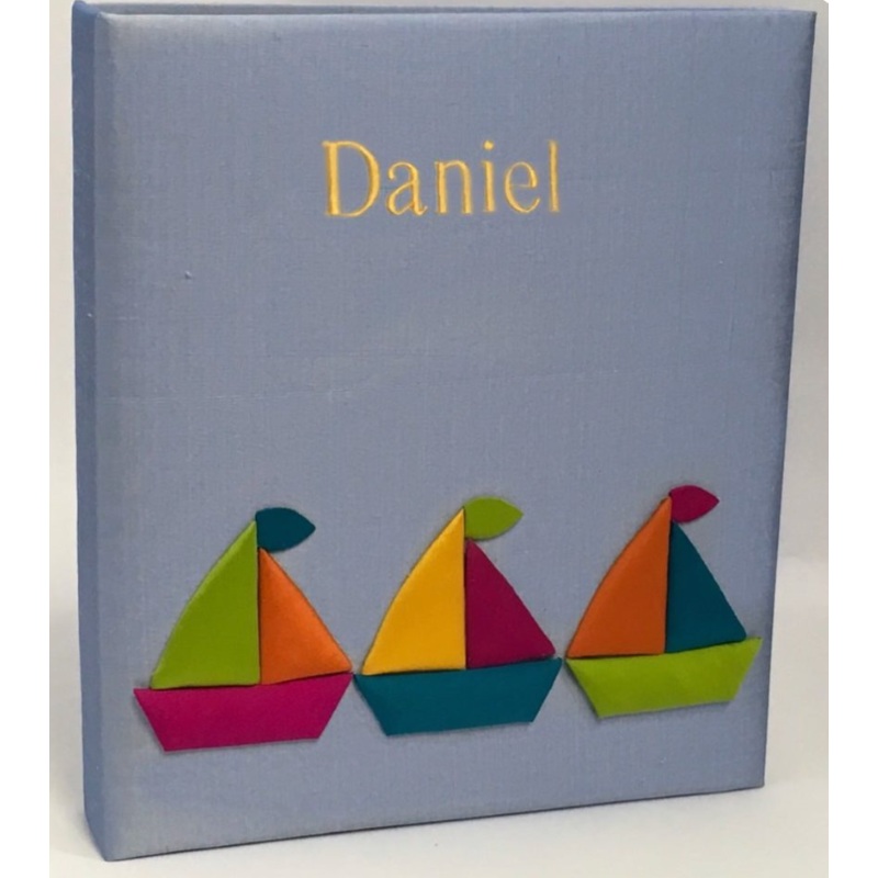 Monogram Memory Book – Sailboat