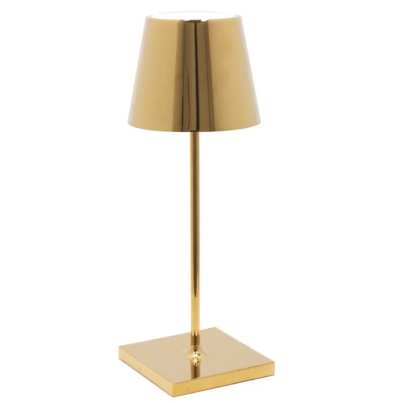 Poldina Pro Mini Table Lamp – Glossy Gold