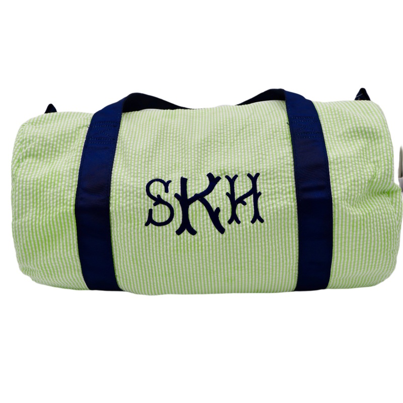 Seersucker Cotton Medium Duffel