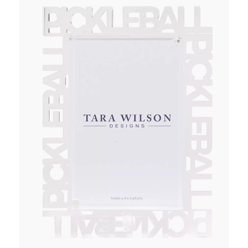 Tara Wilson Acrylic PICKLEBALL Frame -4 x 6