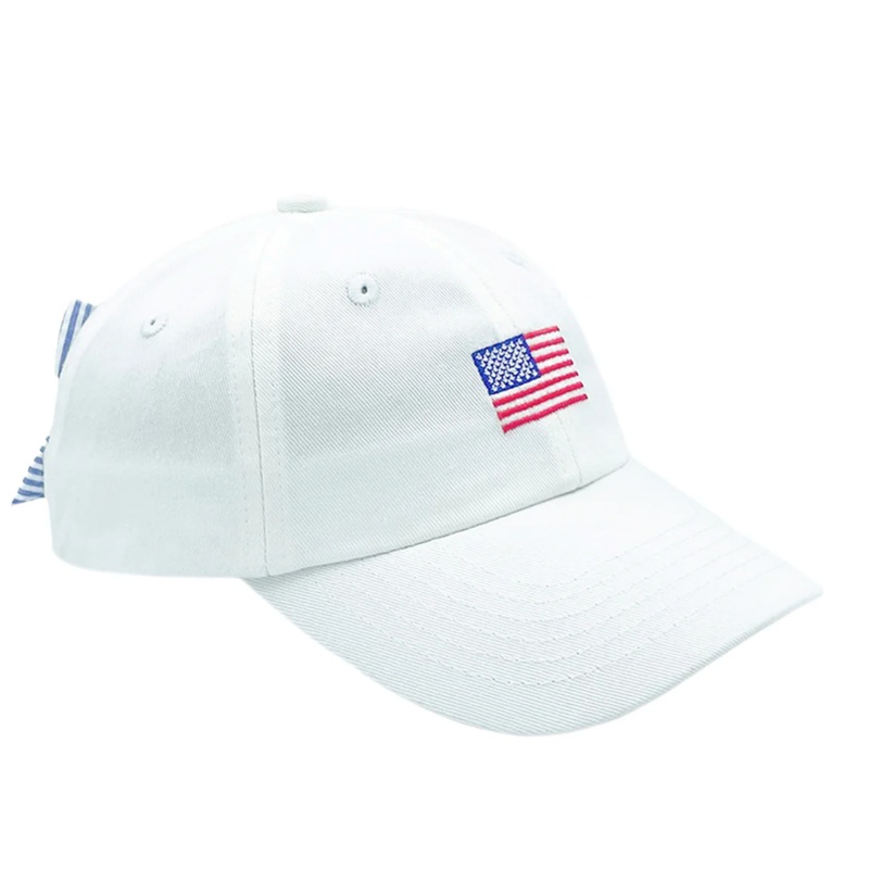 Women’s American Flag Bow Baseball Hat