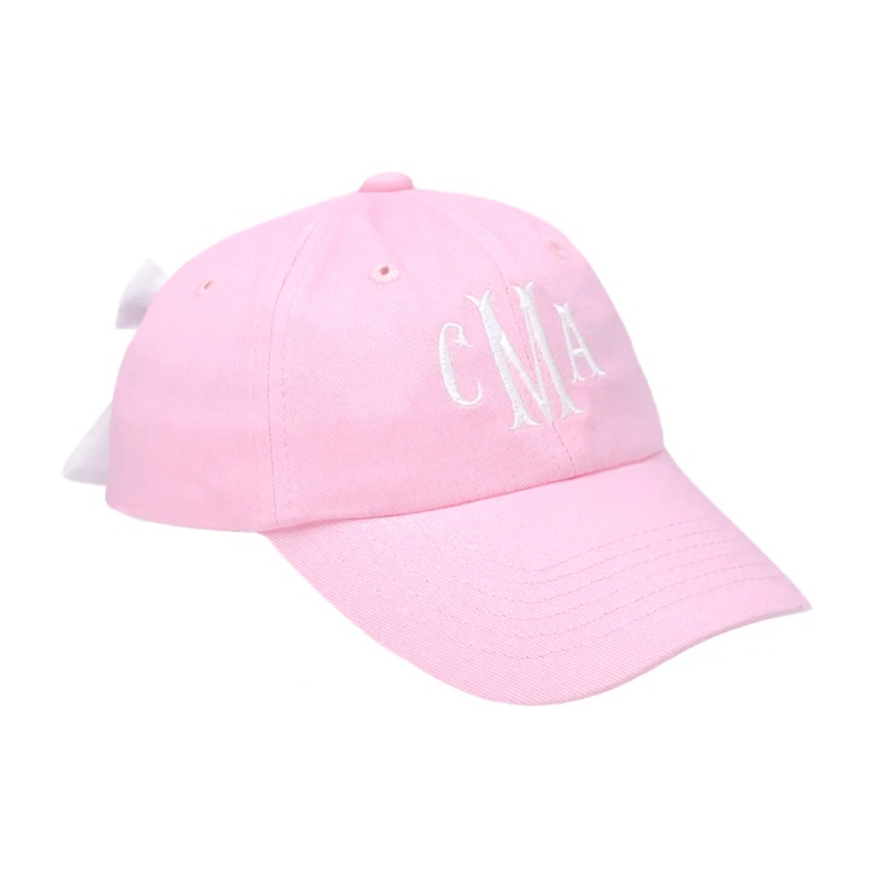 Women’s Bow Baseball Hat – Pink