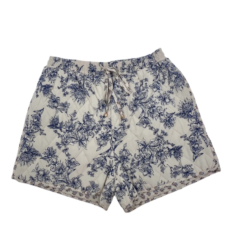 Womens Quilted Toile Shorts