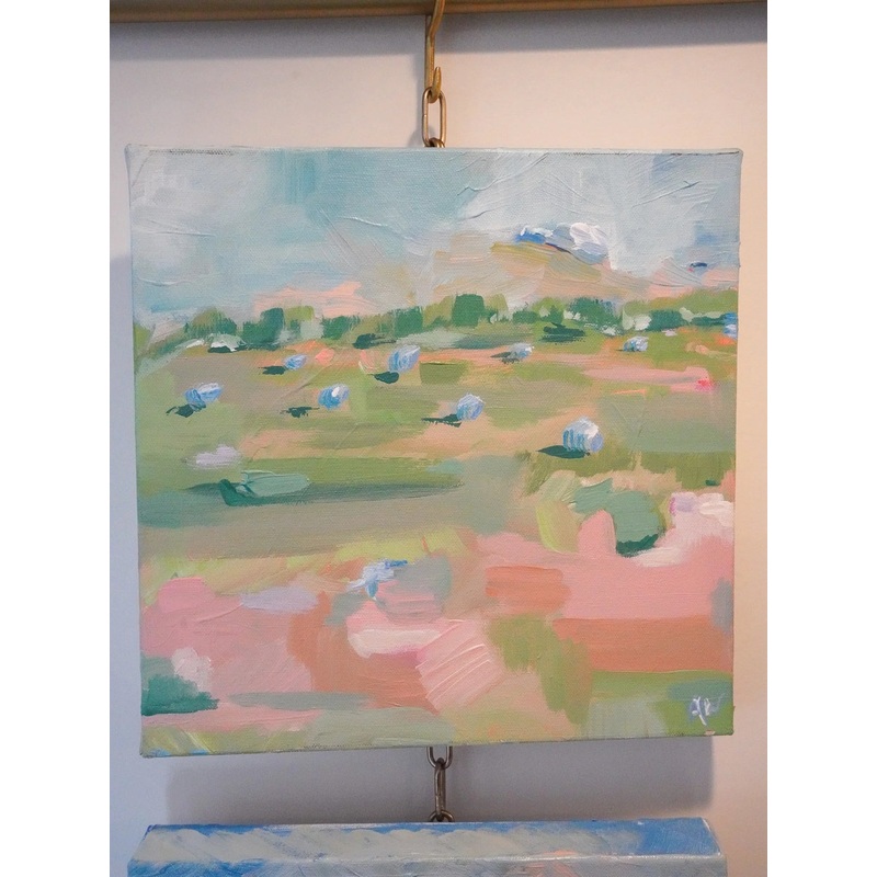 Alexanda Williams Round Top 1 Custom Painting